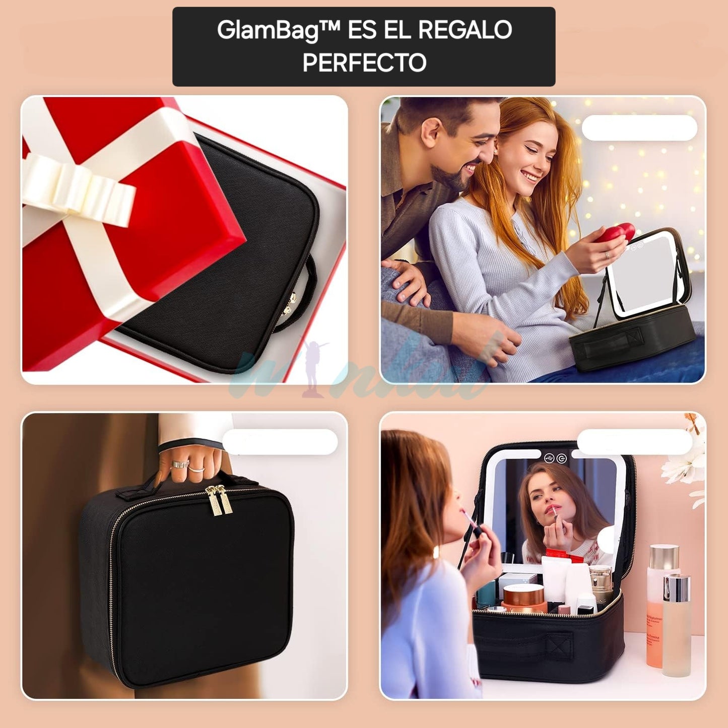 GlamBag™ COSMETIQUERO CON LUZ