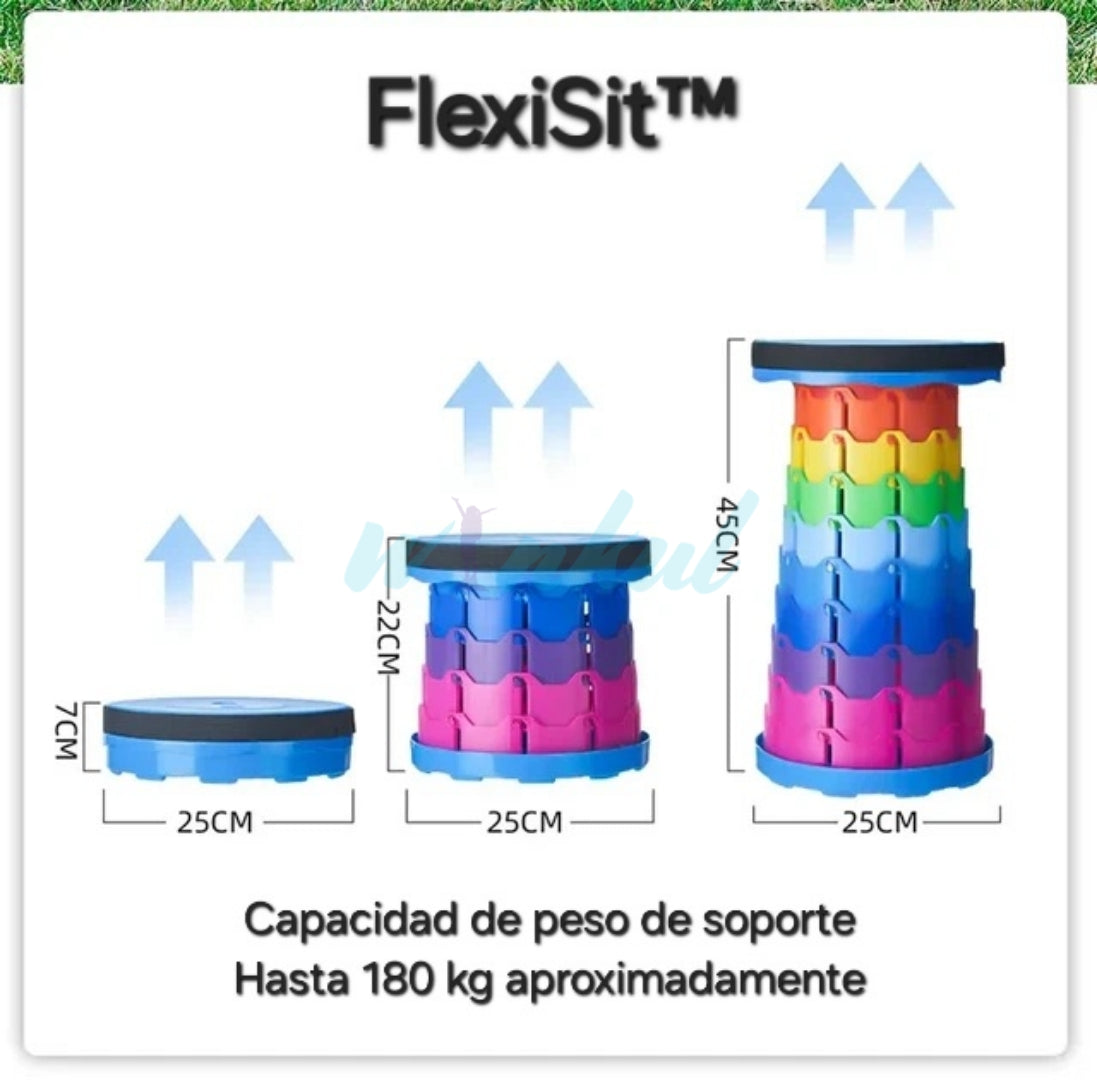 FlexiSit™ Taburete Retractil Multiuso