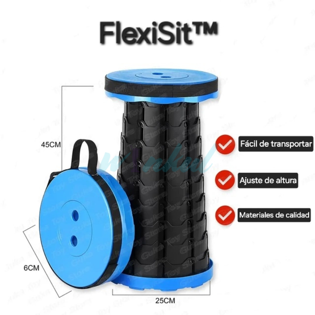 FlexiSit™ Taburete Retractil Multiuso